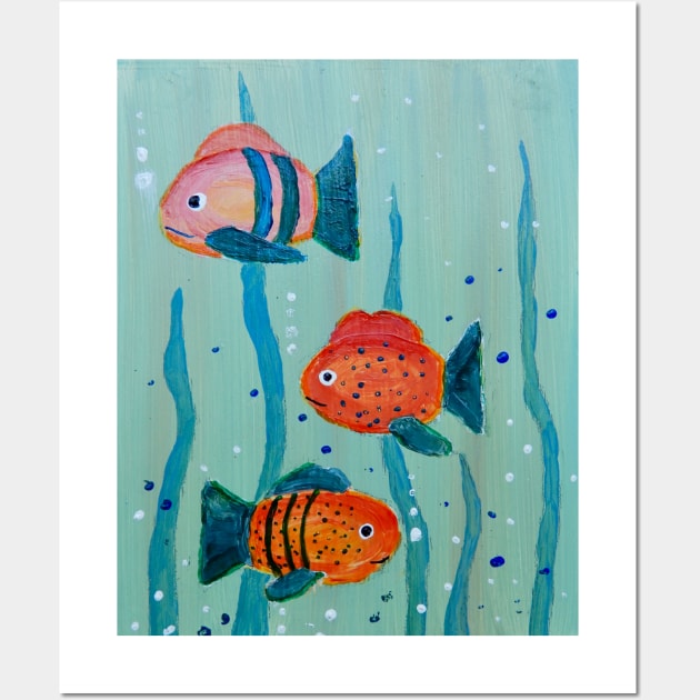 Tropical Fish Wall Art by FrancesArt